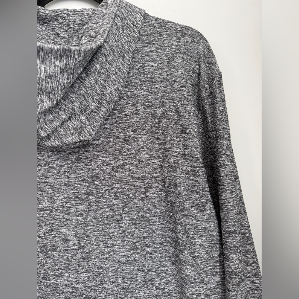 Men’s Outdoor Voices Cloudknit Gray Pullover Hoodie Heathered Medium - Picture 6 of 7